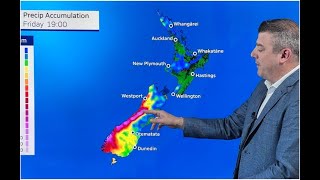 Are droughts looming for NZ 15 day Rainfall Map [upl. by Aisul]