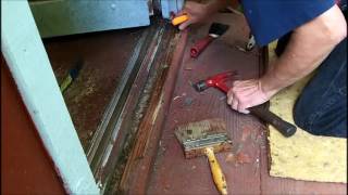 Replacing The Shed Threshold PART 1 [upl. by Draude267]