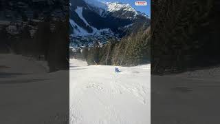 Nicolo Colombi 🇮🇹 on Schumacher streif in Madonna di Campiglio weareskiing atomic [upl. by Spiegelman]