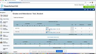 Powerschool Tutorial for Parents [upl. by Annehsat]