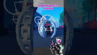 ZIO Henshin😈 shorts roblox kamenrider [upl. by Sidoney965]