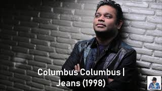 Columbus Columbus  Jeans 1998  AR Rahman HD [upl. by Nahtanohj]