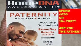 HOW TO GET AN AT HOME DNA PATERNITY TEST [upl. by Hcone]