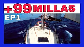 1🙋‍♂️ Navegación a Vela en Solitario 115 Millas sin escalas Como navegar con viento de popa EP17 [upl. by Ardnot321]