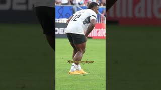 A different kind of powerful rugby speed fast tackle rwc2023 shorts [upl. by Nerty144]