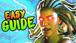 COMPLETE ANCIENT EVIL EASTER EGG GUIDE TUTORIAL Black Ops 4 Zombies Easter Egg Walkthrough [upl. by Nared445]