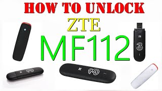 How to Unlock ZTE MF112 USB Modem [upl. by Gnek]