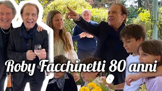 Roby Facchinetti compie ottant’anni “festa a sorpresa” [upl. by Godewyn]