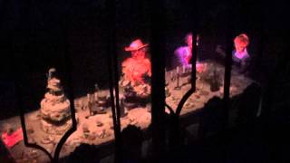 2014 Disneyland Paris Phantom Manor with Lights on Secrets Revealed HD [upl. by Halilad130]