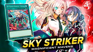 SKY STRIKER Deck 🔥  Post Magnificent Mavens EDOPRO Duels [upl. by Attoynek]