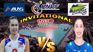 LIVE ALAS PILIPINAS VS SAGA HISAMITSU SPRINGS 2024 PNVF INVITATIONALS CUP LIVE SCOREBOARD 2nd [upl. by Idna]