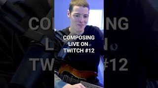 Composing live on Twitch 12 shorts twitch stream chill ambient ebmajor [upl. by Elbring]