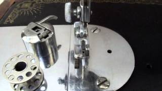 How to Set the Needle in a Vintage Sewing Machine [upl. by Patricia514]