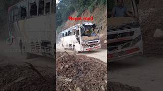 dangerous road of Nepal himalayan road of Nepaltrending trend viralvideo viralshorts funny [upl. by Villada]