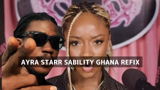 Aligata  Alhaji  Ayra Starr Sability Ghana Remix [upl. by Assirolc]