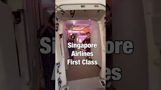 My first class seat was upstairs on this plane shorts singaporeairlines [upl. by Adyahs]