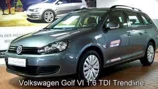 Volkswagen Golf VI Variant 16 TDI DPF Trendline CM600465 Platinum Grey quotAUTOHAUS CZYCHYquot [upl. by Eenobe]