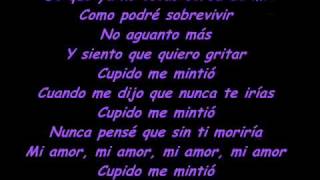 cupido me mintio baby rasta con letra [upl. by Veronike133]