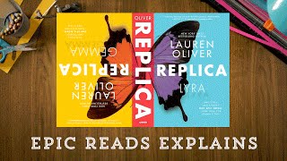 Epic Reads Explains  Replica by Lauren Oliver  Book Trailer [upl. by Valma739]