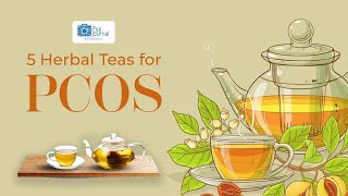 5 Simple HerbalTea Remedies to Help Manage pcos Symptoms at Home  pcosawareness pcodsymptoms [upl. by Allimac60]