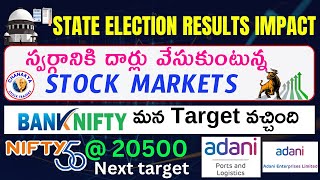 LiveElection Results తరువాత Stock MarketAdani portAdani EntICICI Bank NiftyNifty Targets [upl. by Schreiber]