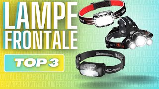 TOP 3  MEILLEURE LAMPE FRONTALE 2024 [upl. by Ardiekal529]