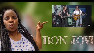 Reaction Video to BON JOVI Wanted dead or Alive music video [upl. by Cori]