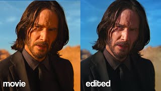 John Wick 4but made in the 90s  Reverse Color Grading 1 [upl. by Geaghan]