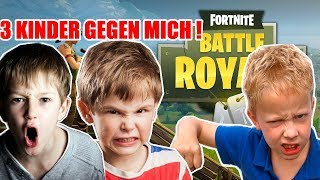 DREI Kinder MOBBEN mich in FORTNITE [upl. by Lyon]