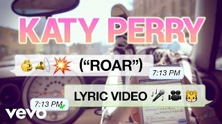 Katy Perry  Roar Lyrics [upl. by Atirabrab]