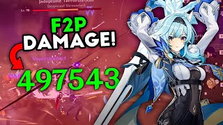 Genshin Impact Ultimate F2P Eula Build Guide🌟 [upl. by O'Kelly]