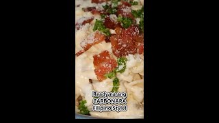 Quick and Easy Filipino Carbonara Recipe  StepbyStep Tutoria [upl. by Nell]