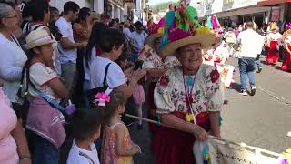 DESFILE DE BIEN VENIDA A LOS ARTESANOS QUE PARTICIPAN EN TIANGUIS ARTESANAL URUAPAN MICHOACAN MEX [upl. by Linis]