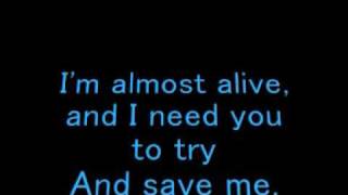 Half Alive Lyrics Performed By Secondhand Serenade [upl. by Etoile]