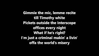 Eminem  Bitch Please II Lyrics HD feat Dr Dre Snoop Dogg Xzibit  Nate Dogg [upl. by Valeria]