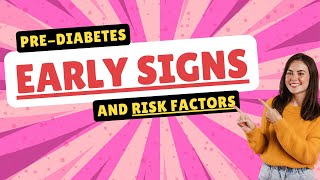 Understanding PreDiabetes Early Signs and Risk Factors [upl. by Dasa]