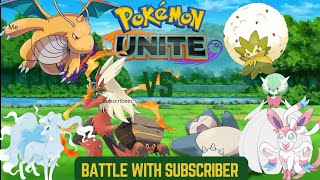 pokemon unite pokemon unite master rank pokemon [upl. by Kristian871]