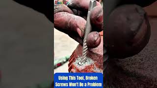 Amazing Using This Tool Broken Screws Wont Be a Problem shorts tool diy screwproblem [upl. by Nekal]