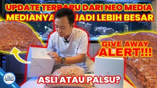 NEO MEDIA SIZE XL   ASLI ATAU PALSU  GIVE AWAY ALERT [upl. by Nanyk814]