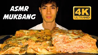 ASMR MUKBANG LASAGNA BOLOGNESE  BEEF CHICKEN TUNA VEGETABLE  HIGH PROTEIN PROZIS 리얼사운드 먹방 [upl. by Aitercal]