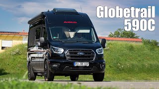 🆕 New van concept  Dethleffs Globetrail Ford Transit  Camper Van 2023 [upl. by Noeled483]