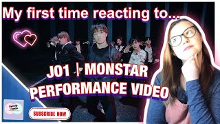 My first time reacting to JO1｜MONSTAR PERFORMANCE VIDEO OMG it was amazing [upl. by Naujej839]