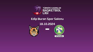 ÇBK Mersin Gelişim  Ferhatoğlu Edremit Belediyesi Gürespor TKBL 6Hafta [upl. by Russi667]