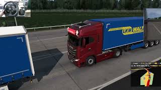 IVECO S way 2020 Euro truck simulator 2 Logitech g923 gameplay iveco model s way 2020 godina [upl. by Brigitta]