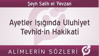 Ayetler Işığında Uluhiyet Tevhidin Hakikati  Şeyh Salih elFevzan [upl. by Castora]