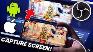 How to STREAM Phone Gameplay Screen in OBS BEST QUALITY 2024 [upl. by Illoh764]