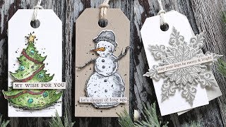 Sizzix Tim Holtz Sidekick and Holiday Tags with Shari Carroll [upl. by Cann]