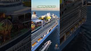 Floating town over sea… cruise cruiseship boat travel music wow luxury goals [upl. by Nesiaj]