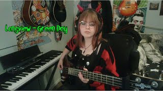 Longview Green Day Bass Cover [upl. by Ellerrad15]