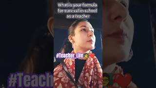 Teacher Life 🧑‍🏫❤️ teacherlife sajnavesajna kvs teacher [upl. by Zachar]